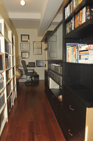 Back of Living Room/Office Diveder